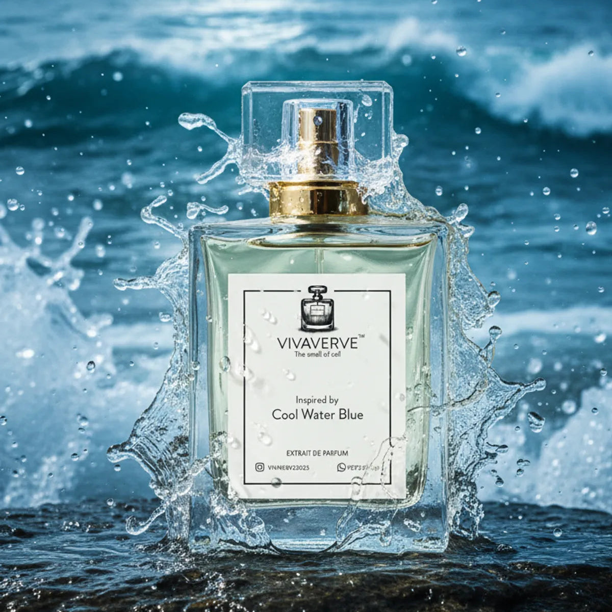 Cool Water Blue Eaux De Perfume For Unisex